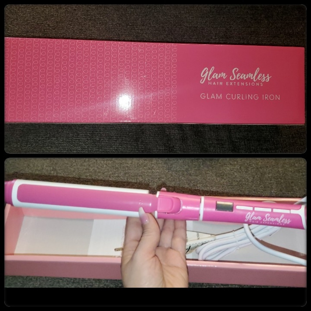 The Glam Curling Iron from "Glam Seamless"